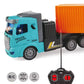 1:48 RC High-Speed Container Truck – Rechargeable Remote Control Semi Truck with Lights
